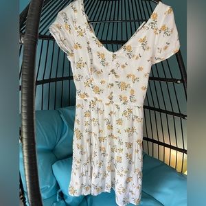 Hollister brand summer dress with flower pattern